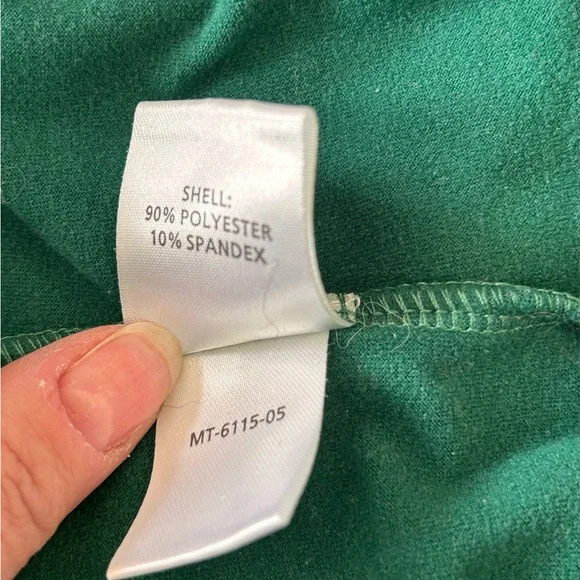 Masters Golf Sweater Green Quarter-Zip Pullover - Picture 9 of 11